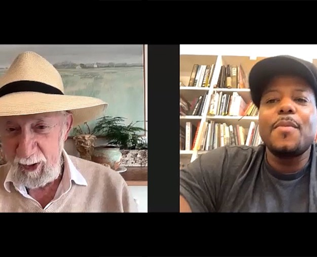 Dan Rattiner talks with artist Titus Kaphar