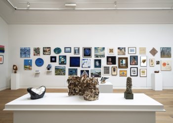 Guild Hall's 85th Artist Members Show installation 2024