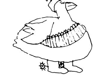 Attila the Hen cartoon by Dan Rattiner