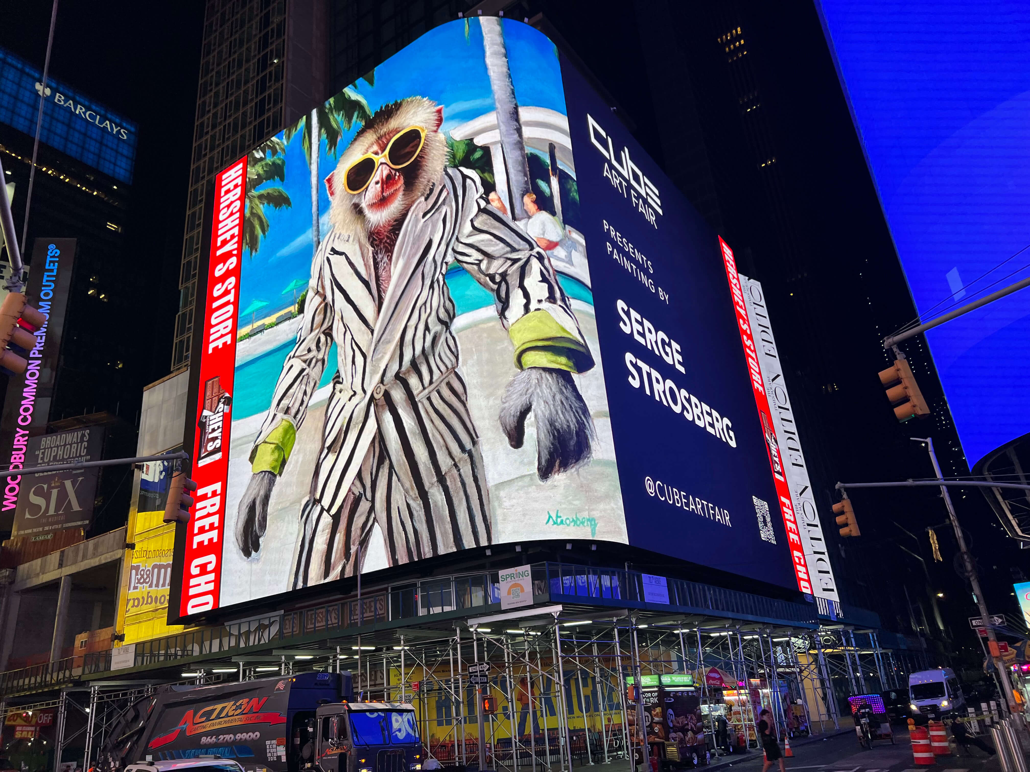 Serge Strosberg's Johnnie Brown in Times Square