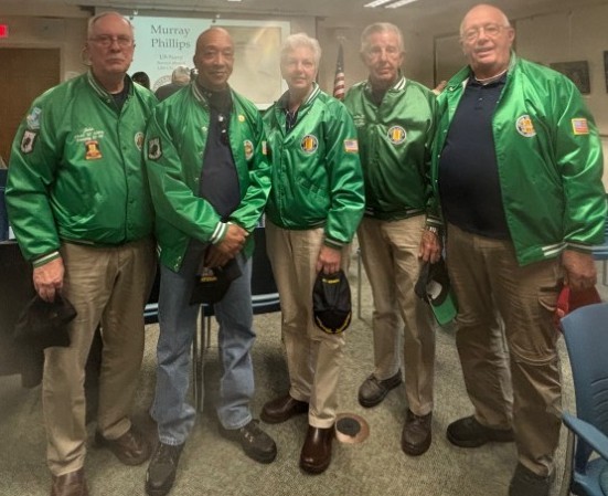 Vietnam Green Jacket Veterans at Veteran Luncheon