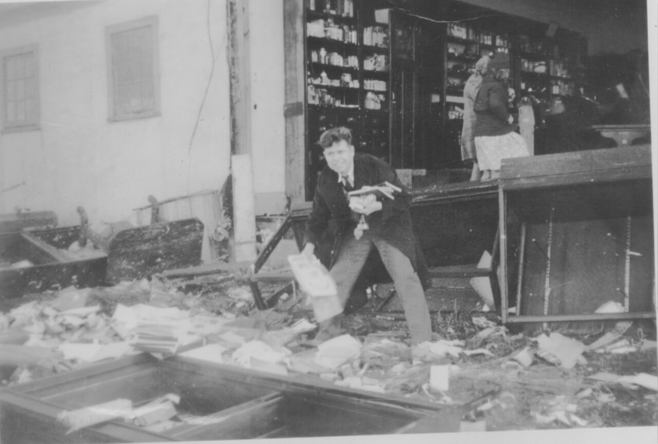 1938 Hurricane Scrapbook prepared by Anne Duryea Kirk. Courtesy of the Montauk Library Archives