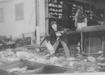 1938 Hurricane Scrapbook prepared by Anne Duryea Kirk. Courtesy of the Montauk Library Archives