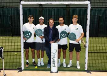 Daniel Diaz, Tales Silva, Anders Sulisalo, Juan Jalif, Bartow Nouws at Padel Club