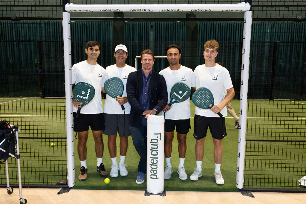 Daniel Diaz, Tales Silva, Anders Sulisalo, Juan Jalif, Bartow Nouws at Padel Club