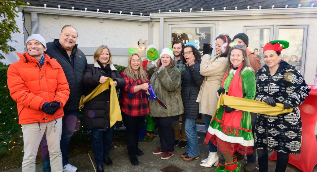 John Leonard, Rick Martel, Maria Moore, Christine Taylor, The Grinch, Lisa Porco, Sean Deery, Stephanie McEvoy, Sarah Doud, Dave Schlesinger, Michelle Wilcox, Ana Cause at Hampton Bays Chamber of Commerce Opening