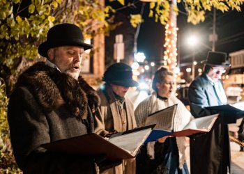 Go caroling on Love Lane in Mattituck on the North Fork