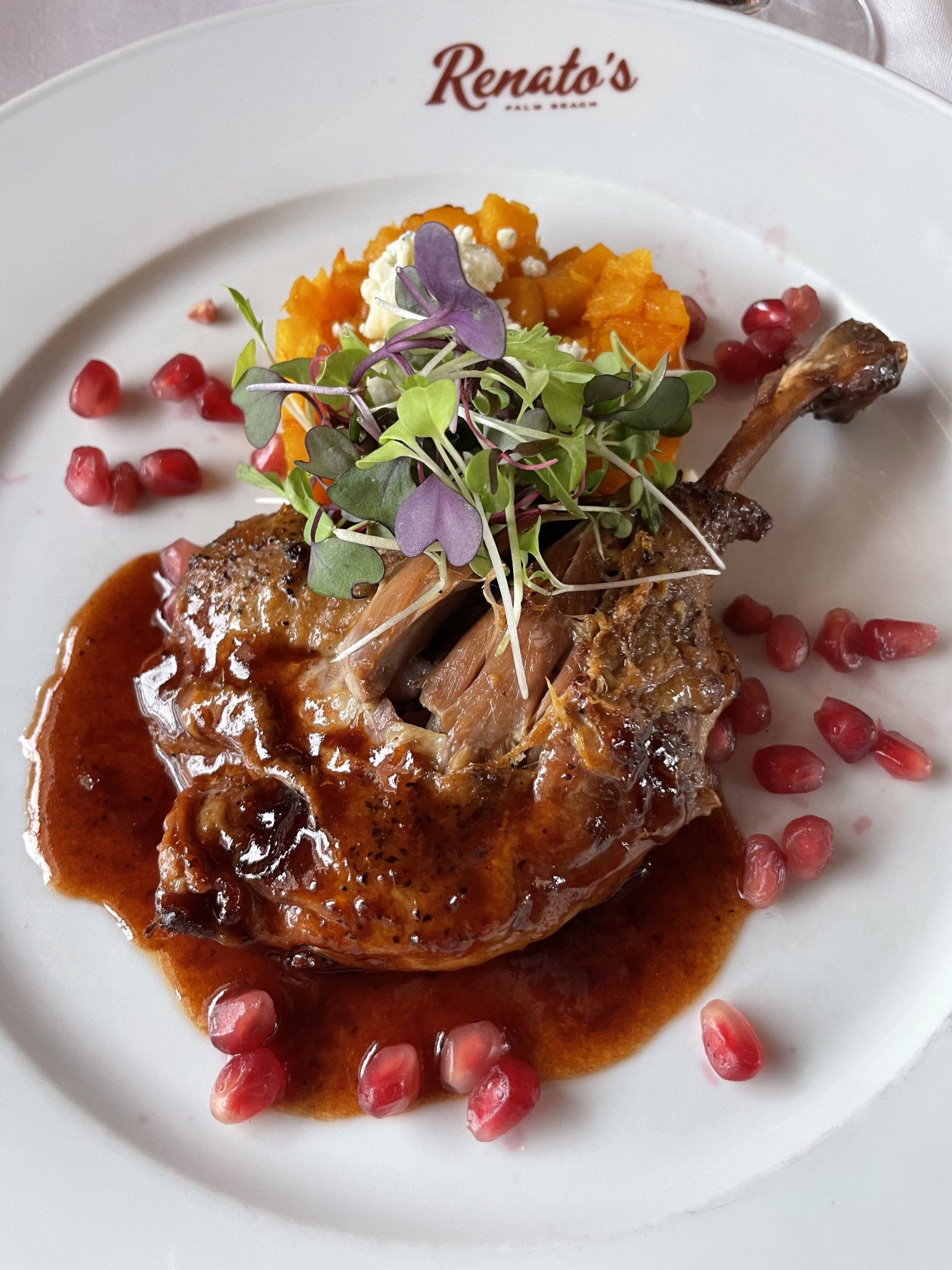 Renato's duck confit.