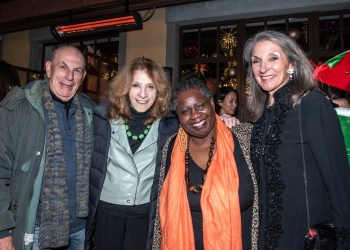 Sam Eskenazi, Julie Ratner, Bonnie Cannon, Deb McEneaney at Wolffer Estate