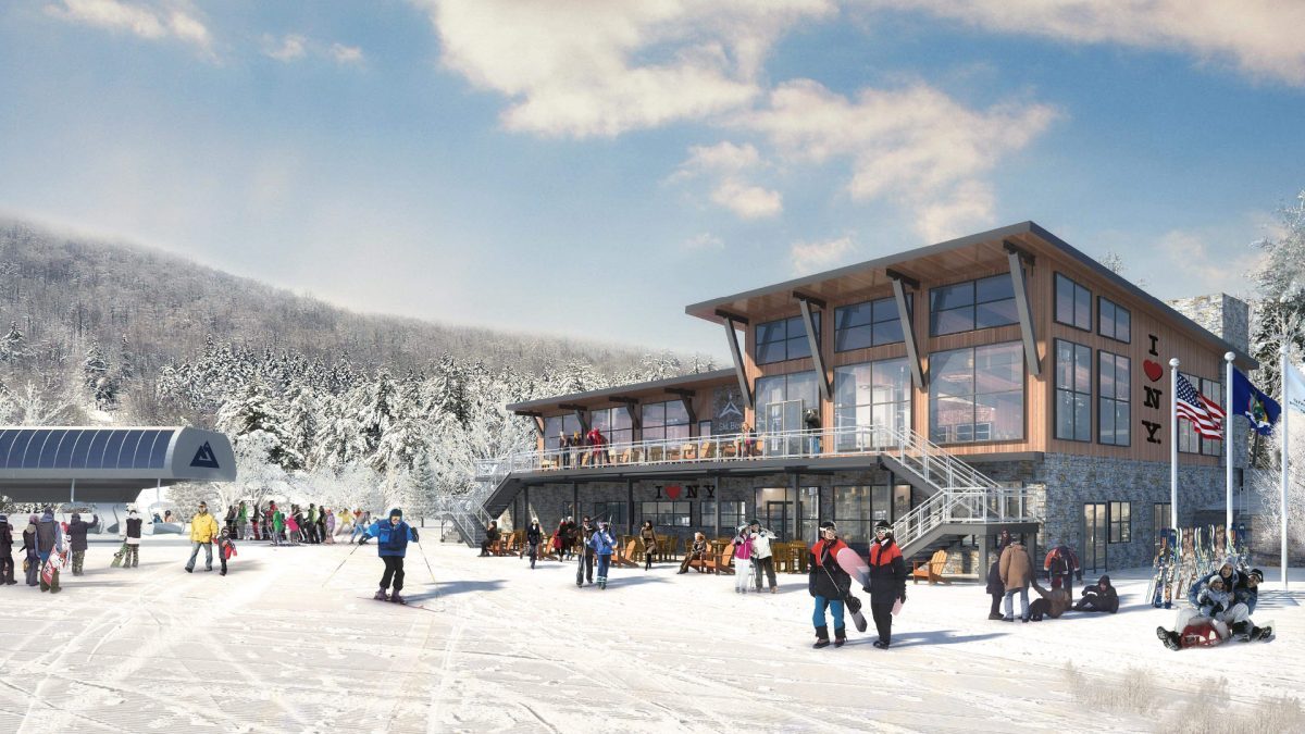 The all-new Ski Bowl Lodge at Gore Mountain is slated for completion in the 2025-2026 ski season.