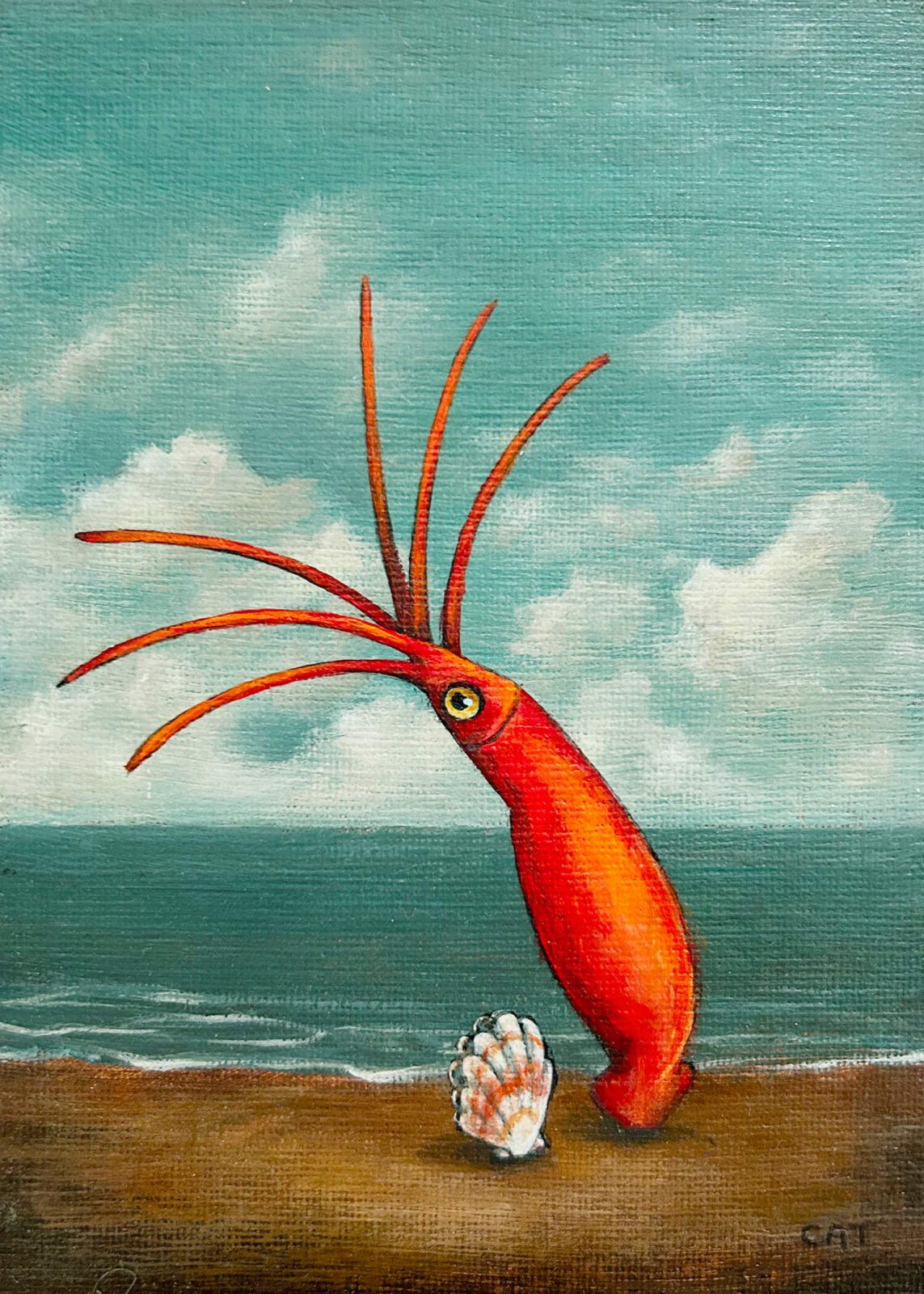 "The Scallop and the Squid" by Cat Bachman