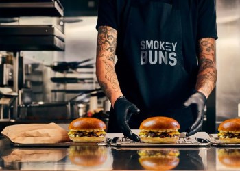 Enjoy burgers, waffles, whiskey, and more at Smokey Buns in East Hampton