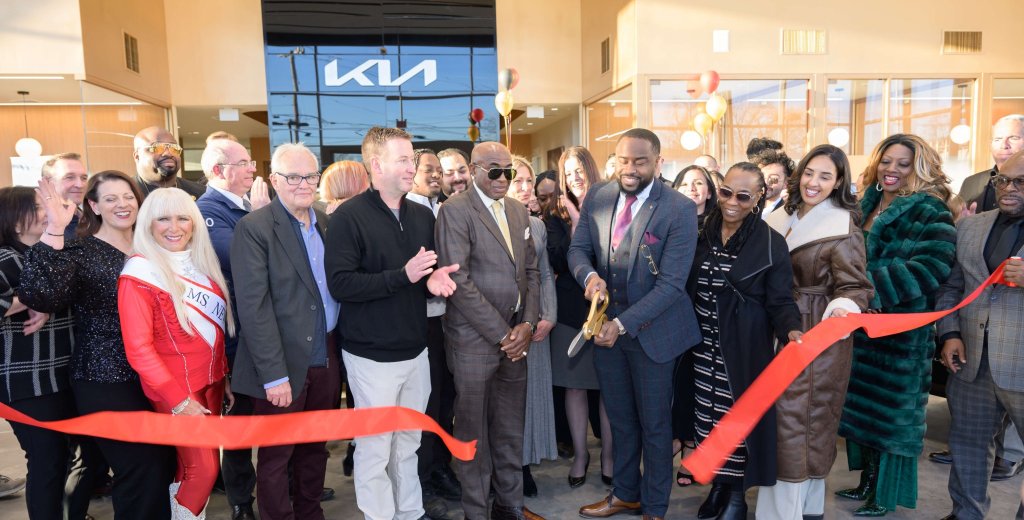 Ribbon Cutting at Eagle Kia