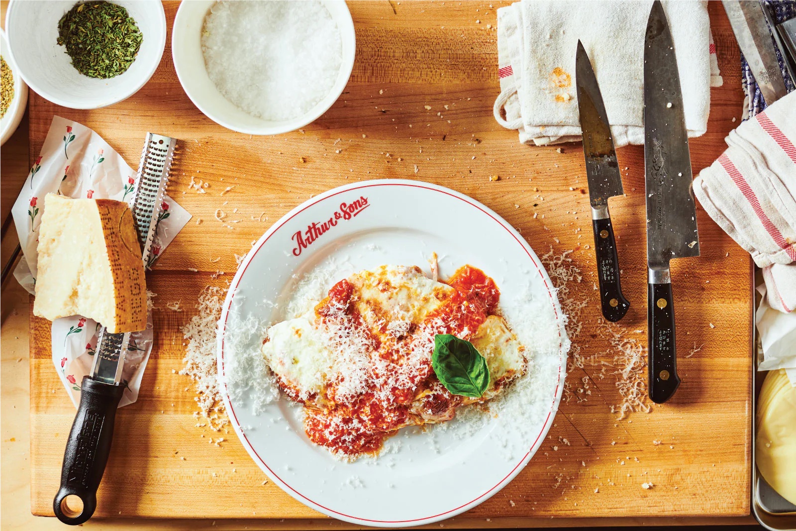 Arthur & Sons chicken parmigiana