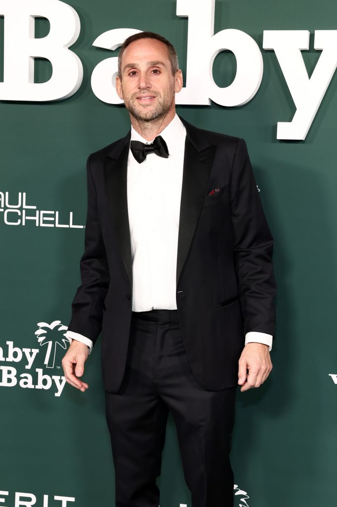 Michael Rubin attends the 2024 Baby2Baby Gala Presented by Paul Mitchell at Pacific Design Center on November 09, 2024 in West Hollywood, California. 