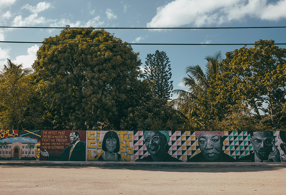 Lake Worth Beach Unity WallPhoto by Daniel Fortune - part of the Palm Beach County Black Cultural Heritage Trail