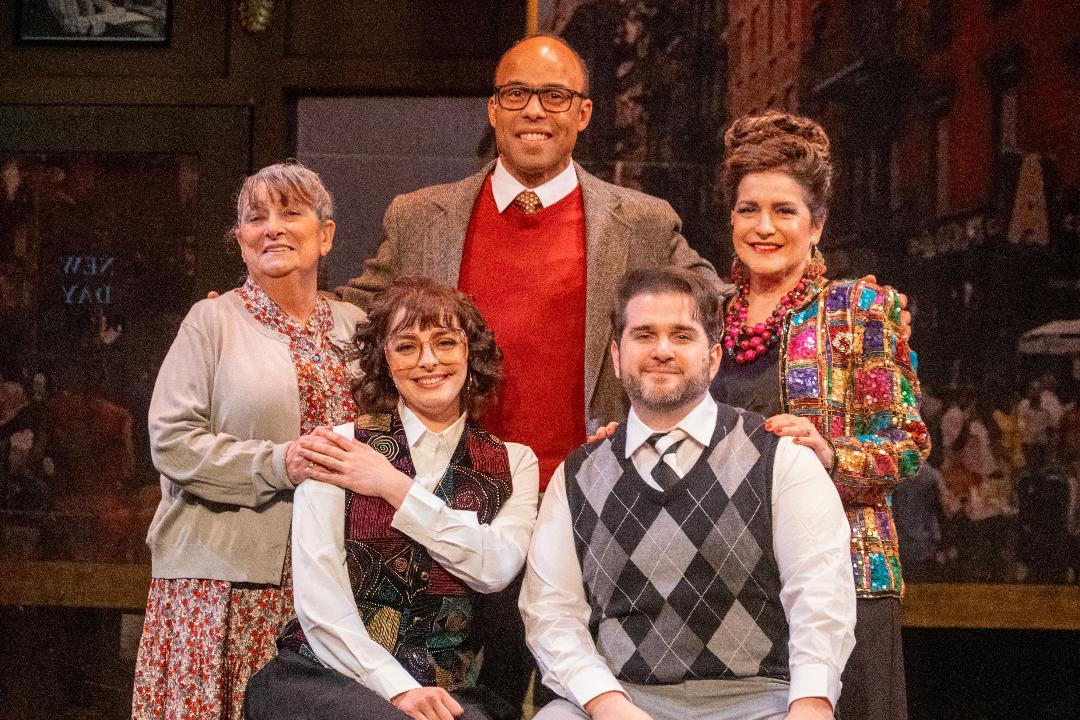 The cast of "Crossing Delancey" at Theatre Three