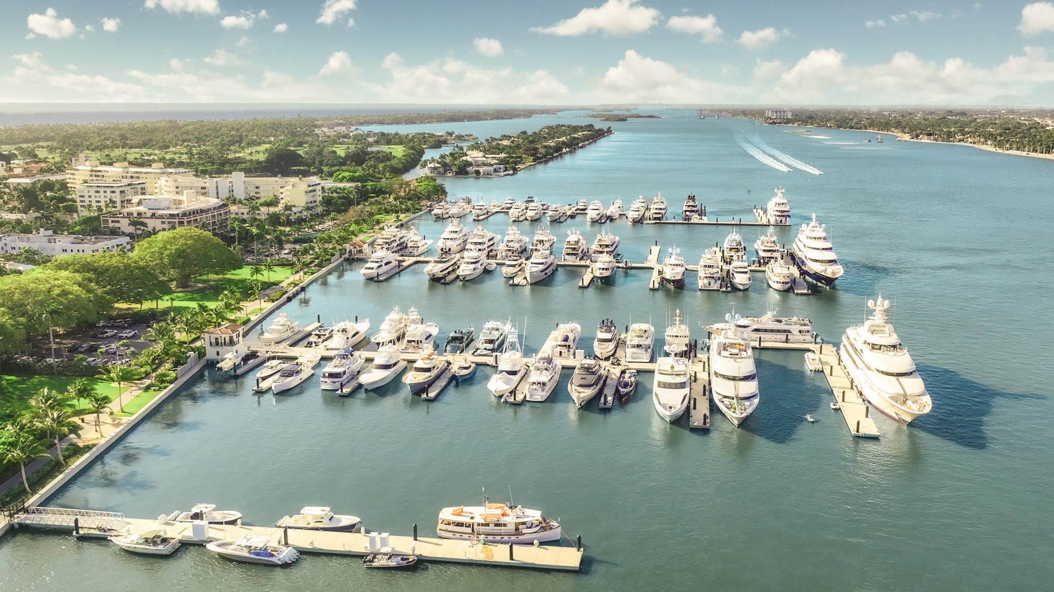 The stunning Palm Beach Marina will once again host the annual Boat Show in March.