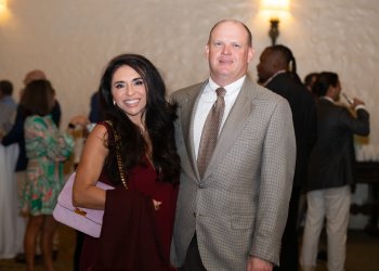 Honorary Chairpersons Anika and Jason Harkins at YMCA Breakfast