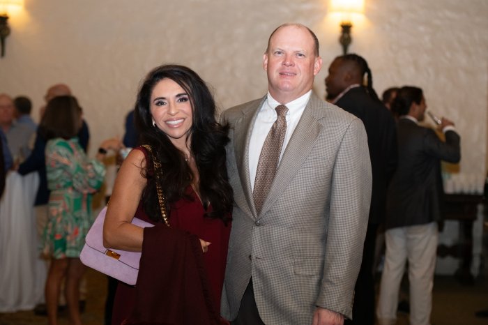 Honorary Chairpersons Anika and Jason Harkins at YMCA Breakfast