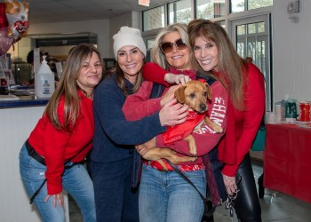 Wendy Karyo, Tali Waxman, Renee Schlather, Jill Rappaport at Southampton Animal Shelter