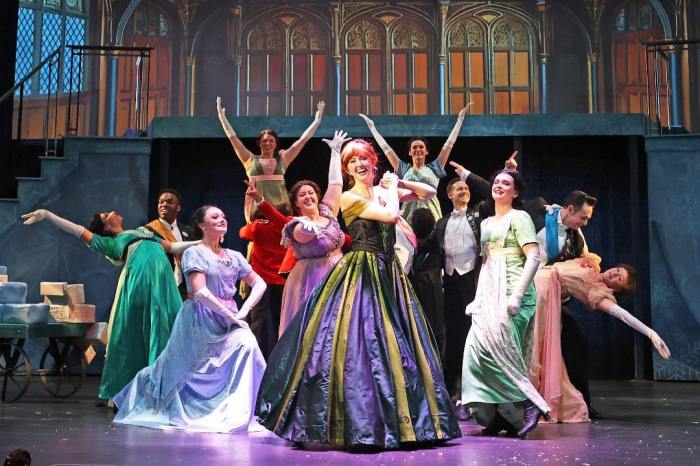 The cast of "Frozen" at The Gateway Playhouse