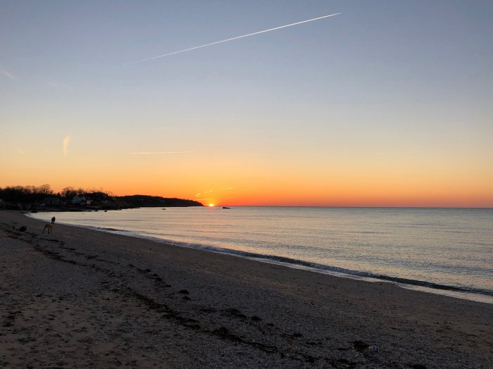 Sunset at Town Beach in Southold