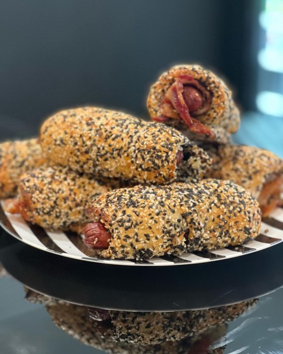 Bagel dogs from The Eccentric Bagel