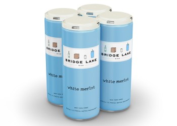 Bridge Lane White Merlot Long Island Canned White Wines