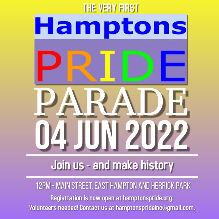 First Hamptons Pride Parade Marches in East Hampton, June 4