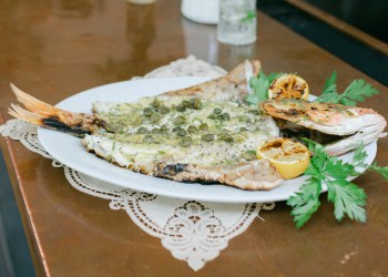 Lythrini Skaras (Whole Grilled Red Snapper)