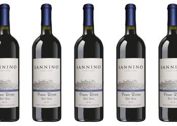 Sannino Vineyard 2019 Prima Rossa (2015 bottle pictured)