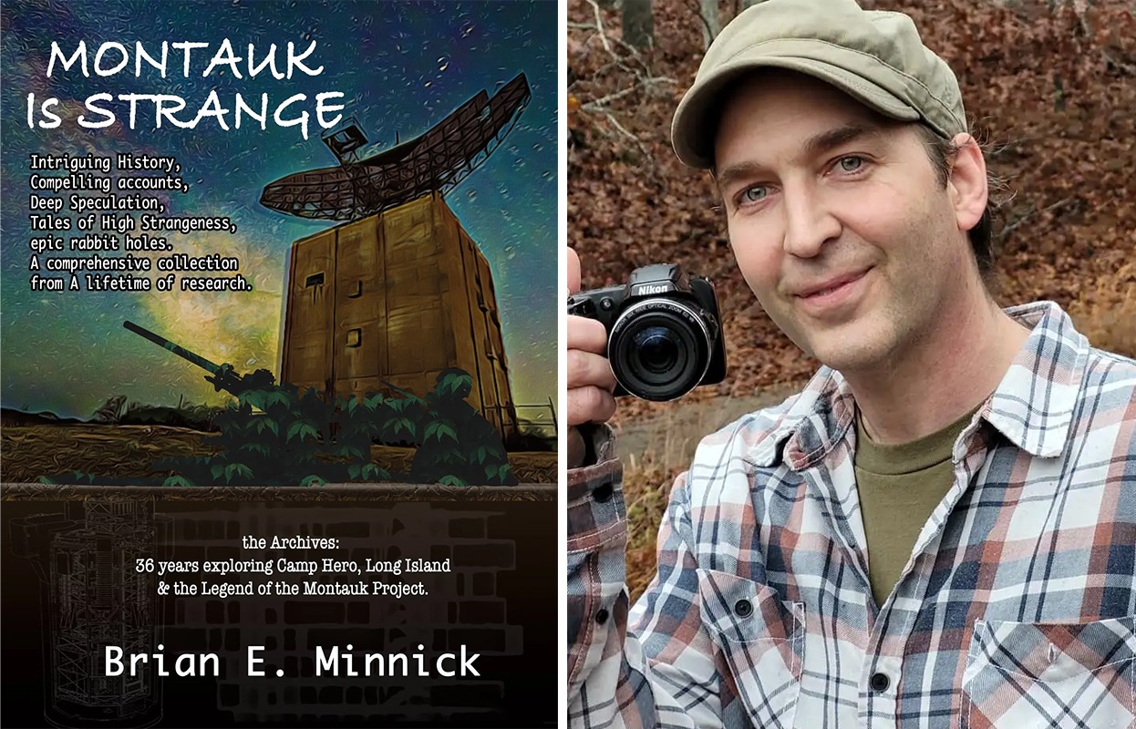 Brain Minnick and his book "Montauk Is Strange"