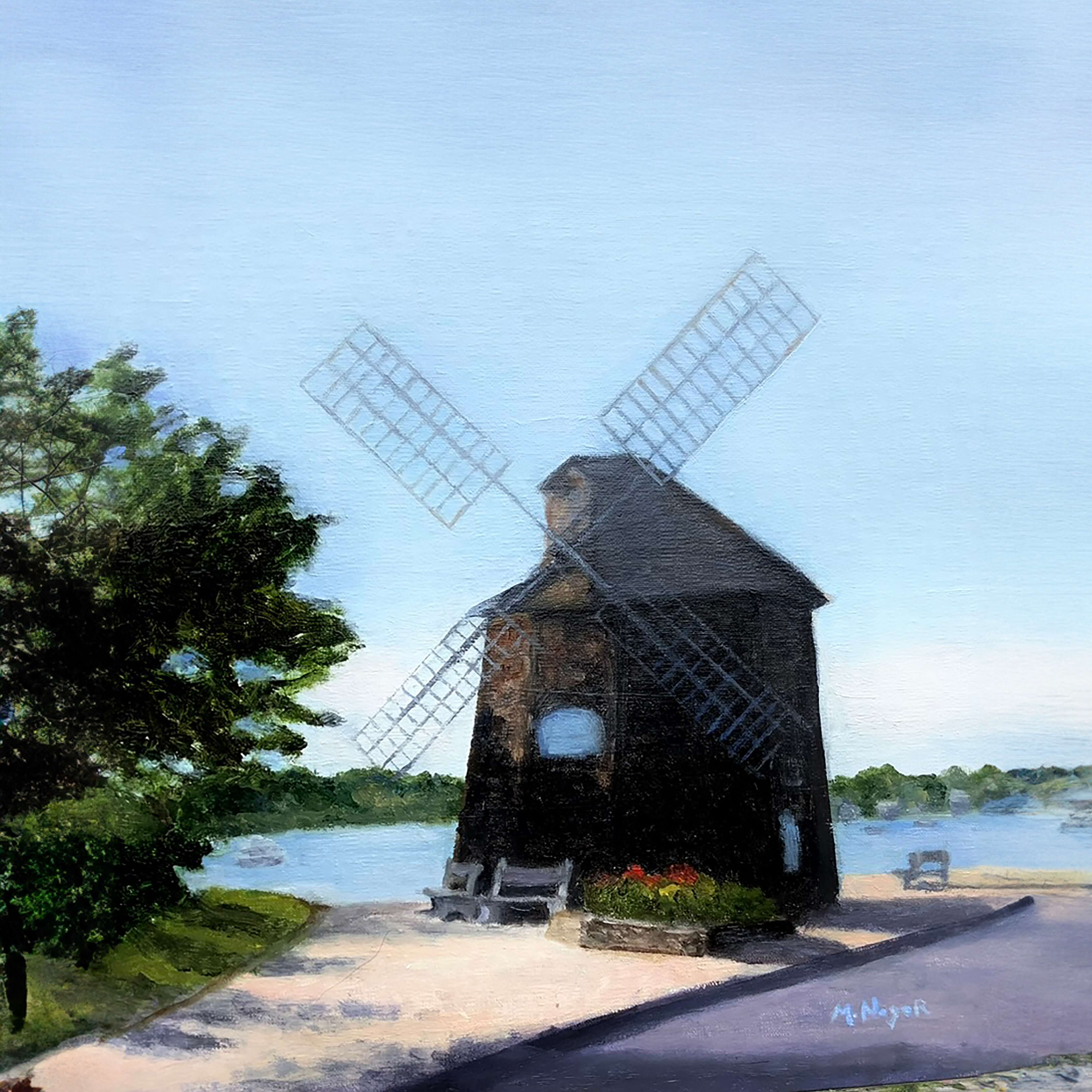 Sag Harbor Windmill by Melinda Neger