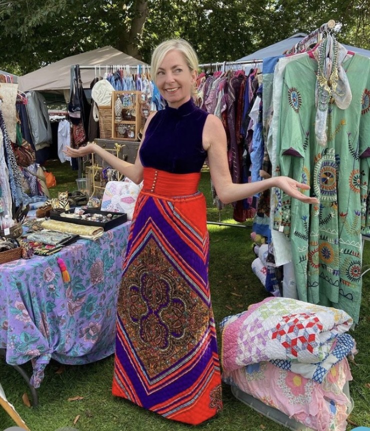 Hampton Flea + Vintage founder Kathy Murphy